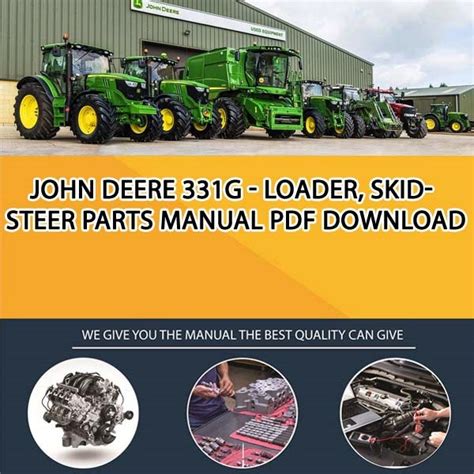 deere 331g skid steer|john deere 331g owners manual.